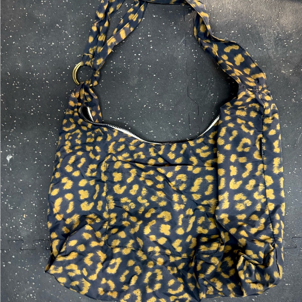 Thread Large Leopard Print Slouchy Bag